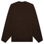 Essentials L/S Tee - Heather Wood