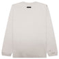 Essentials L/S Tee - Silver Cloud
