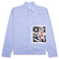 Expect Nothing L/S Shirt - Blue/White