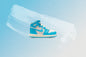 Air Jordan 1 Retro High OG 'UNC Reimagined' (TD) - Dark Powder Blue/Sail