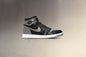 Women's Air Jordan 1 Retro High OG 'Satin Shadow' - Black/Medium Grey/White