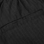 Japanese Wool Field Short - Black Pinstripe