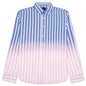 Fade Button Down - Blue