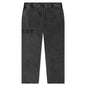 Faded Graphic Fleece Pant - Washed Black