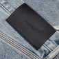 Faros Rip Patched Shorts - Light Indigo