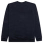 Fast Food Logo Crew Neck Sweatshirt - Navy Blue