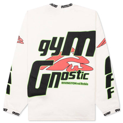 Fasting For Faster L/S Tee - Vintage White