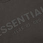 Kid's Essential Hoodie - Off Black
