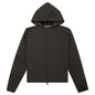 Kid's Fullzip Hoodie - Off Black