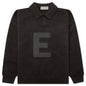Kid's Knit Polo - Off Black