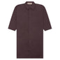 Kid's Long Coat - Plum