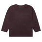 Kid's Raw Sweater - Plum