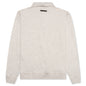 Essentials L/S Polo - Light Heather Oatmeal