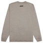 Essentials L/S Tee - Dark Heather Oatmeal