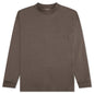 Essentials L/S Tee - Wood