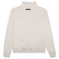 Essentials Pullover Mockneck - Light Heather Oatmeal