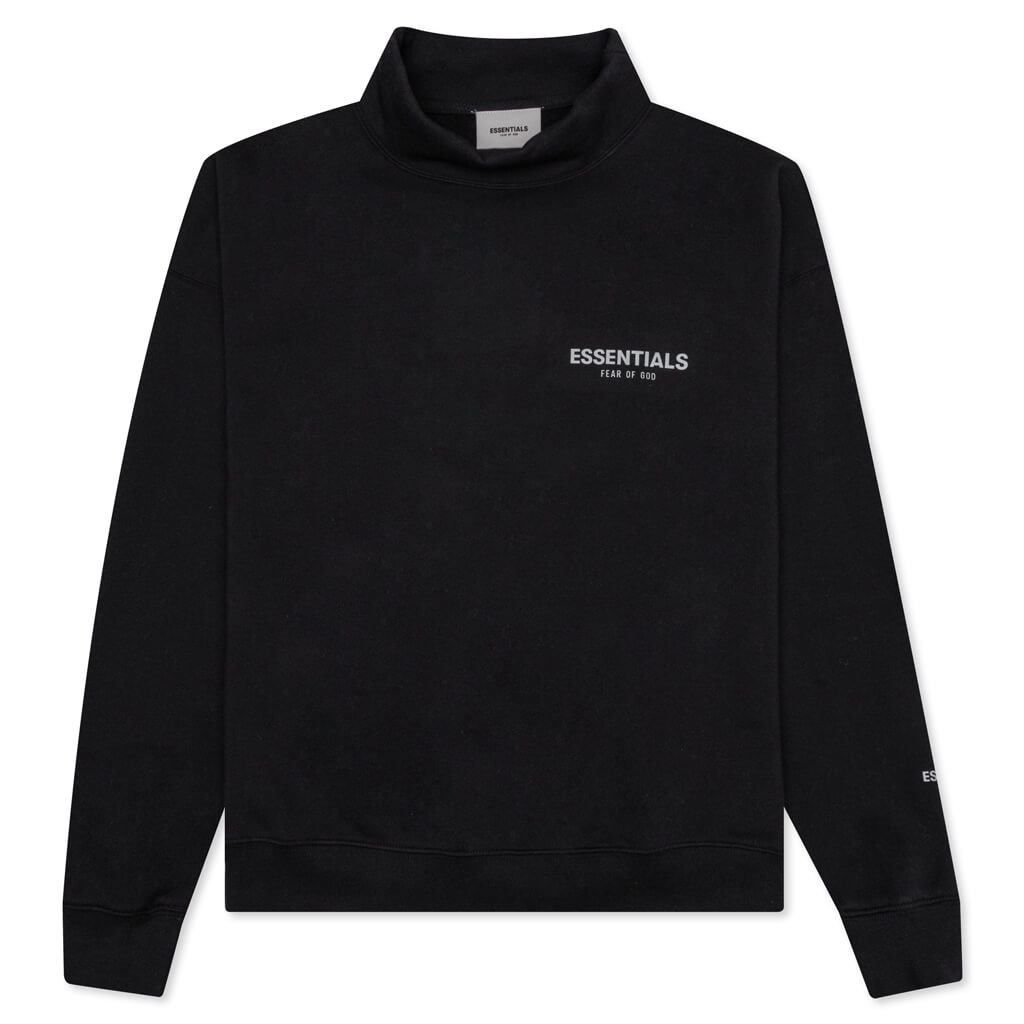 Essentials Pullover Mockneck - Stretch Limo