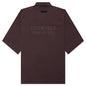 S/S Nylon Shirt - Plum
