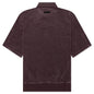S/S Polo - Plum