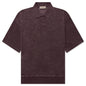 S/S Polo - Plum