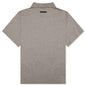 Essentials S/S Polo - Dark Heather Oatmeal