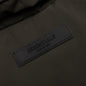Nylon Filled Shirt Jacket - Off Black