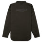 Nylon Filled Shirt Jacket - Off Black