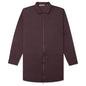 Nylon Filled Shirt Jacket - Plum