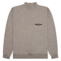 Essentials Core Mockneck - Dark Oatmeal