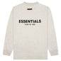 Essentials Core Relaxed Crewneck - Light Oatmeal
