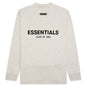 Essentials Core Relaxed Mockneck - Light Oatmeal