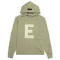 Essentials Kid's Big E Knit Hoodie - Seafoam