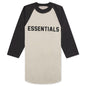 Essentials Kid's 3/4 Sleeve Baseball Tee - Wheat