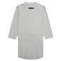 Essentials Kid's Big E Waffle Tee - Dark Oatmeal