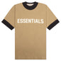 Essentials Kid's Ringer Tee - Oak