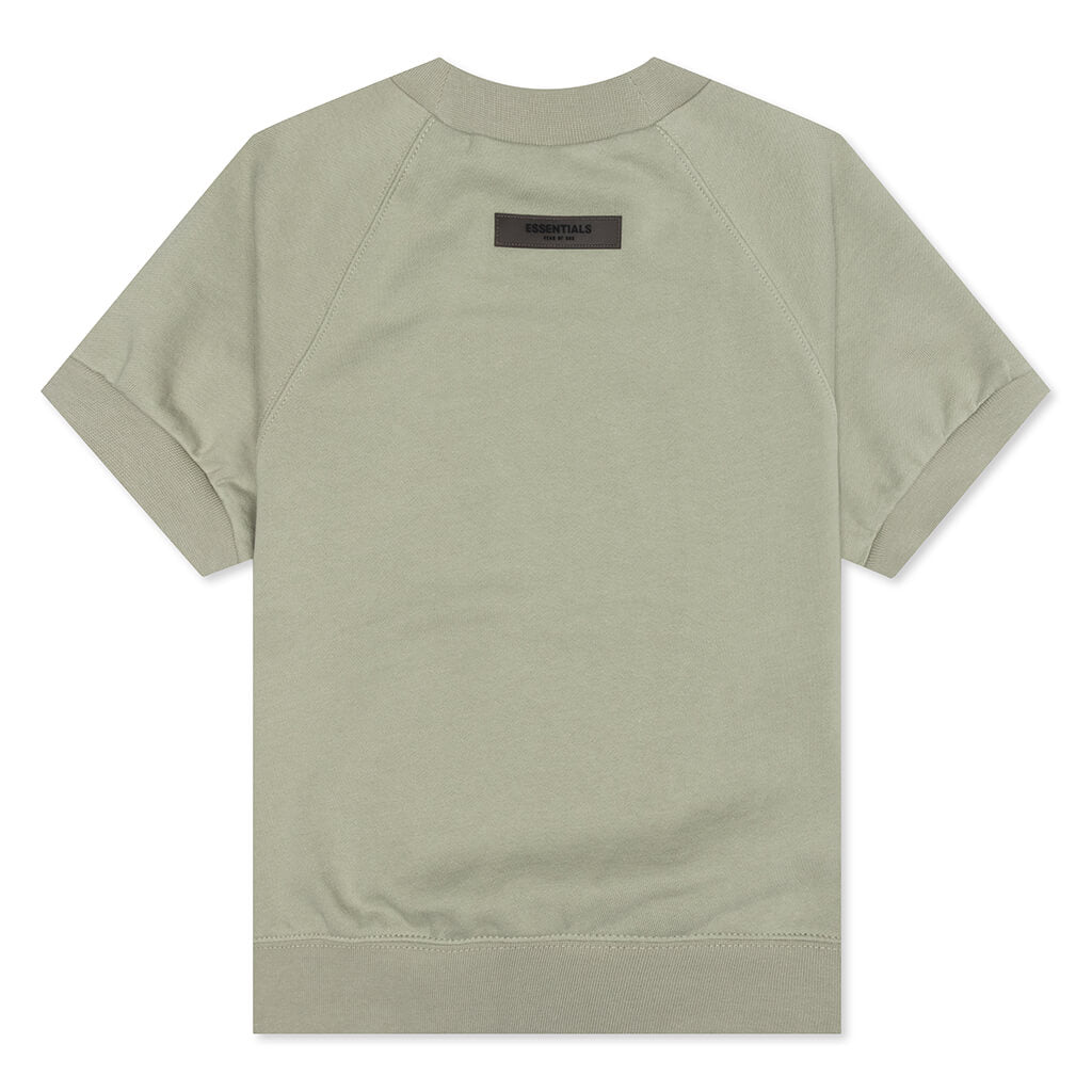 Essentials Kid's S/S Sweatshirt - Seafoam