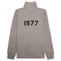 Essentials Kid's Turtleneck - Dark Oatmeal
