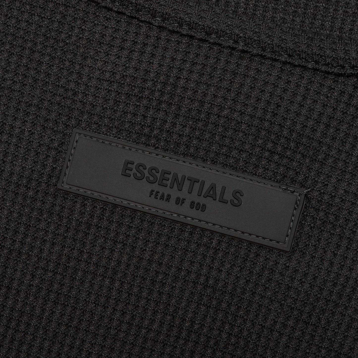 Essentials Kid's Waffle Tank - Iron