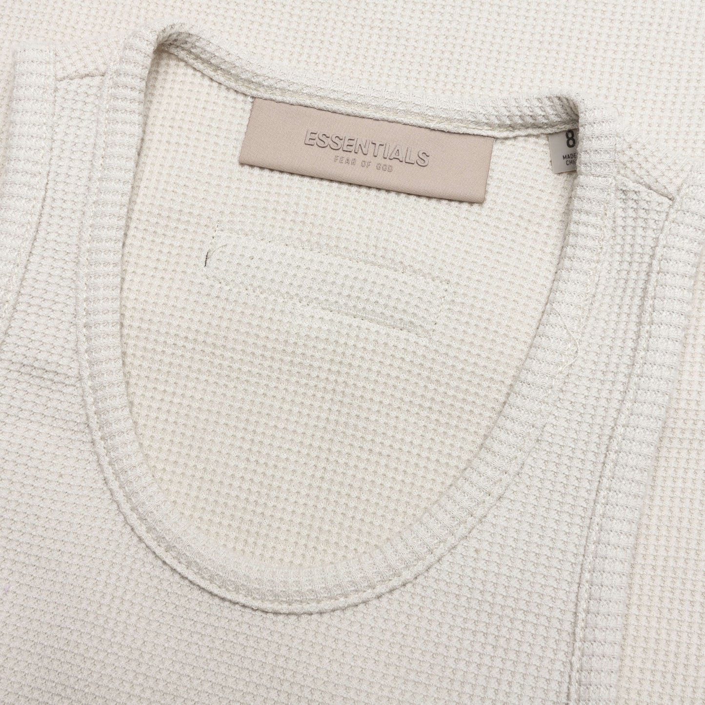 Essentials Kid's Waffle Tank - Wheat