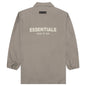 Essentials Kid's Coaches Jacket - Desert Taupe