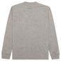 Essentials Kid's L/S Tee - Dark Heather Oatmeal