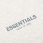 Essentials Kid's L/S Tee - Light Heather Oatmeal
