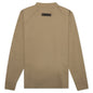 Essentials Kid's Mockneck Waffle - Oak