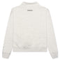 Essentials Kid's Pullover Mockneck - Light Heather Oatmeal