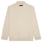 Essentials L/S Polo - Egg Shell