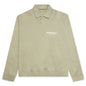Essentials L/S Polo - Seafoam