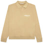 Essentials L/S Polo - Oak