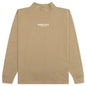 Essentials Relaxed Mockneck - Oak