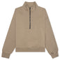 Essentials Women's 1/2 Zip Pullover - Oak