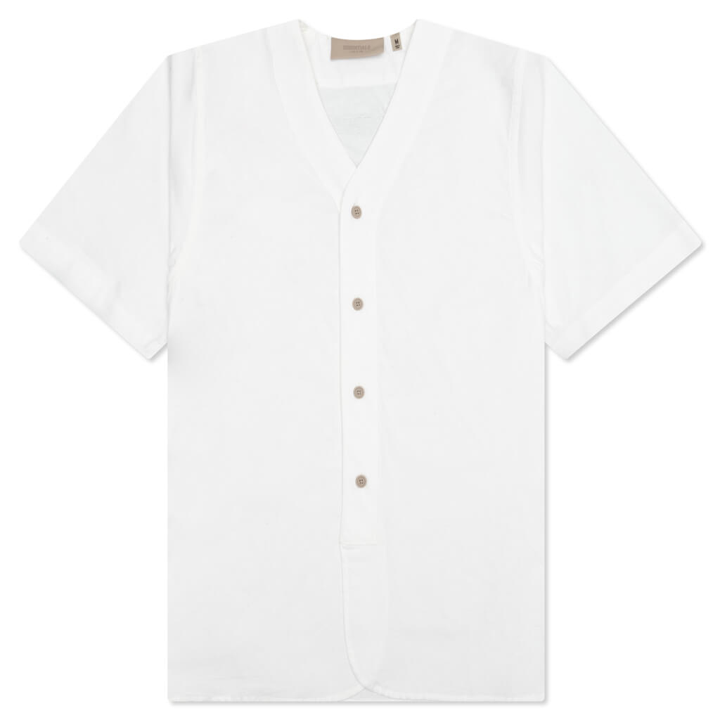 Essentials Women's Boy Scout Shirt - White